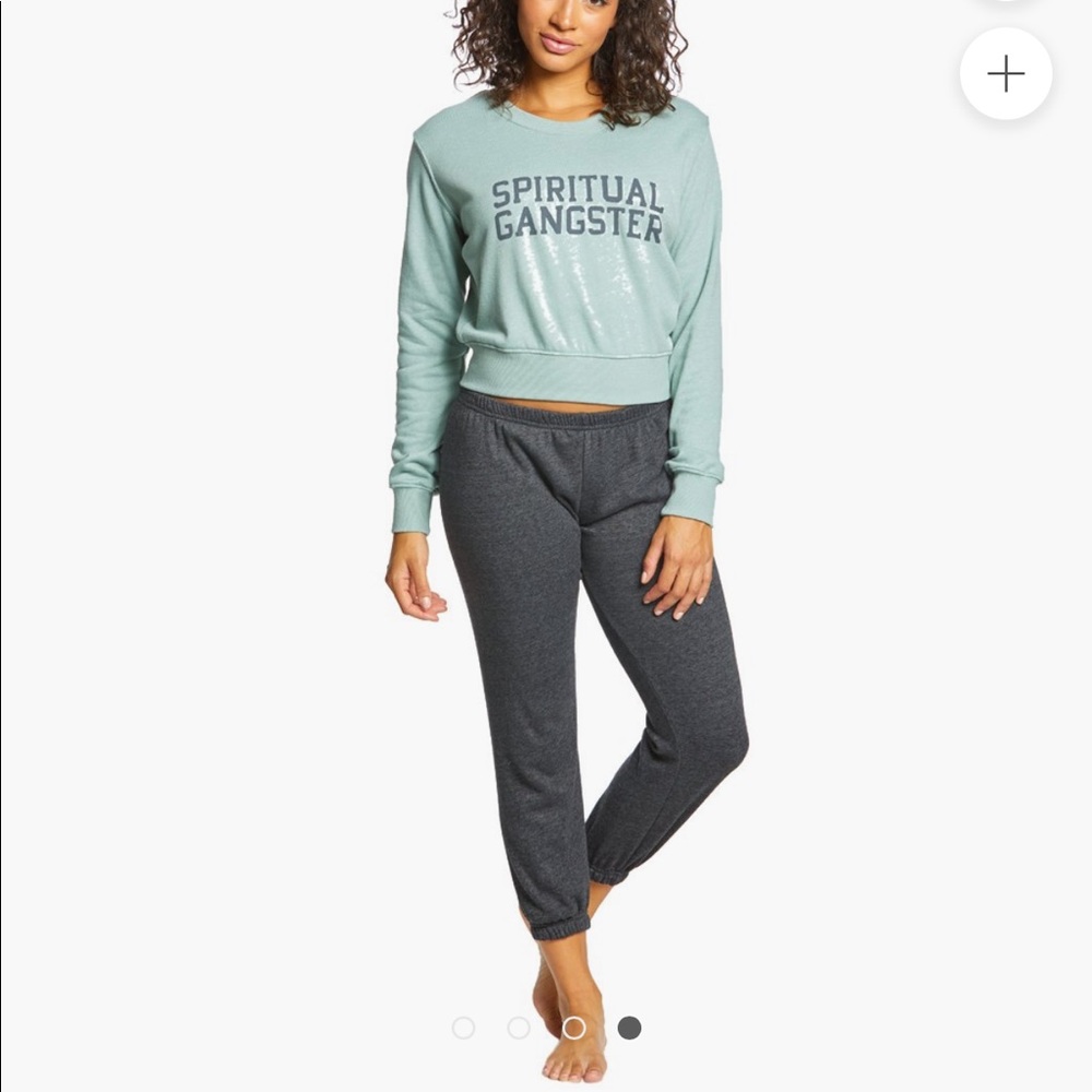 Spiritual gangster varsity sweatpants brand new